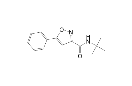 3-isoxazolecarboxamide, N-(1,1-dimethylethyl)-5-phenyl-