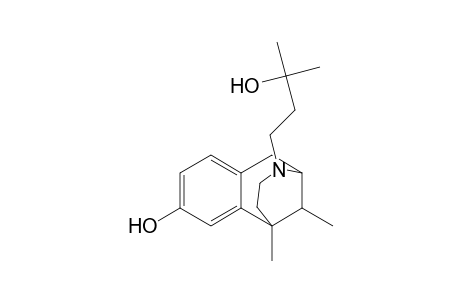 1,2,3,4,5,6-Hexahydro-6,11-dimethyl-3-(3-hydroxy-3-methylbutyl)-2,6-methano-3-benzazocin-8-ol