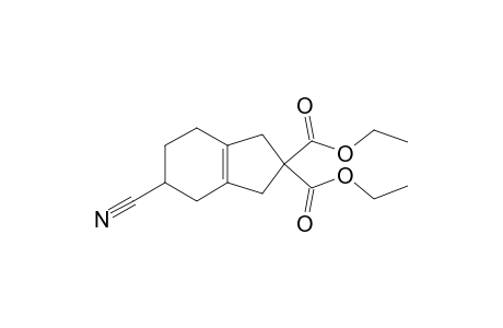 Diethyl 3-cyanobicyclo[4.3.0]non-1(6)-ene-8,8-dicarboxylate