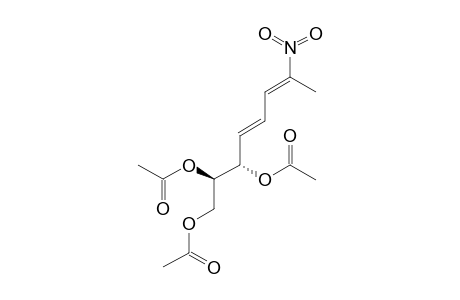 (2E,4E)-6,7,8-TRI-O-ACETYL-1,2,3,4,5-PENTADEOXY-2-NITRO-D-ERYTHRO-OCT-2,4-DIENITOL