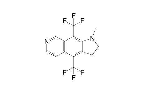 4,9-Bis(trifluoromethyl)-2,3-dihydro1-methyl-1H-pyrrolo[3,2-g]isoquinoline
