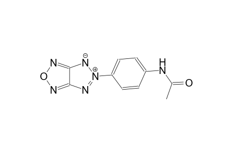 5-(4-acetamidophenyl)-[1,2,3]triazolo[4,5-c][1,2,5]oxadiazol-5-ium-4-ide