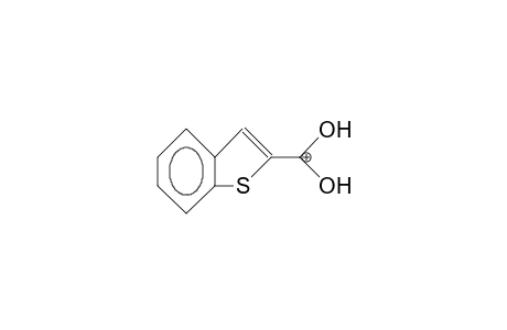 2-Benzothienyl carboxylic acid, protonated