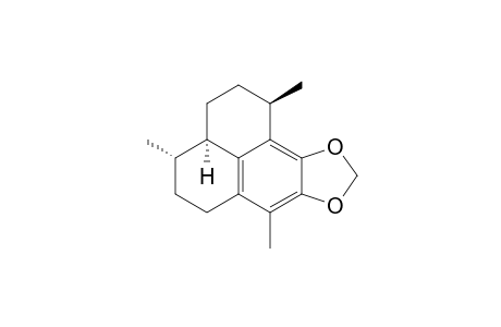 4,5-(Methylenedioxy)-3,6,9-trimethylhexahydrophenalene