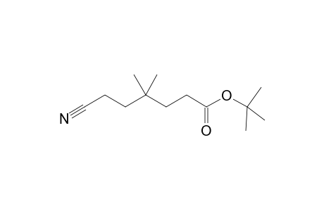 Tert-Butyl 6-cyano-4,4-dimethylhexanoate