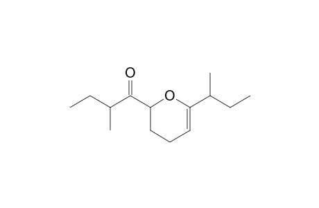 1-(6-(1-methyl-propyl)3,4-dihydro-2H-pyran-2-yl)2-methylbutanone