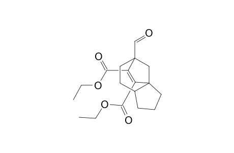 diethyl 8-formyltricyclo[6.2.1.0(1,5)]undec-9-ene-9,10-dicarboxylate