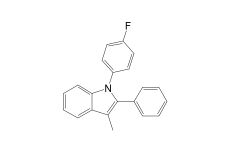 1-(4-FLUOROPHENYL)-3-METHYL-2-PHENYL-1H-INDOLE