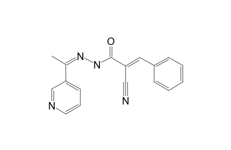 2-CYANO-3-PHENYL-N'-[1-(PYRIDINE-3-YL)-ETHYLIDENE]-ACRYLOHYDRAZIDE