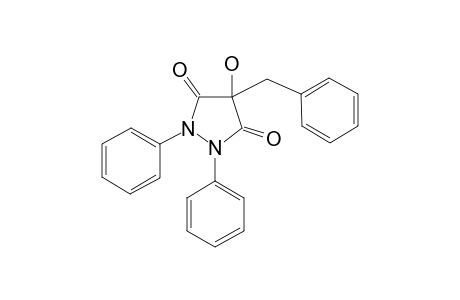 4-BENZYL-4-HYDROXY-1,2-DIPHENYLPYRAZOLIDINE-3,5-DIONE