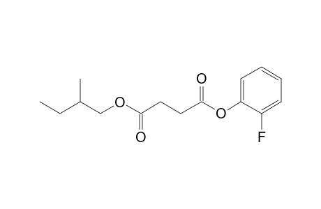 Succinic acid, 2-fluorophenyl 2-methylbutyl ester