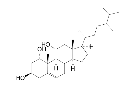 24(.xi.)-methylcholest-5-ene-1.alpha.,3.beta.,11.alpha.-triol