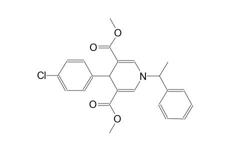 Dimethyl 4-(4-chlorophenyl)-1-(1-phenylethyl)-1,4-dihydro-3,5-pyridinedicarboxylate