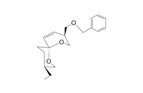 (3S,6S,9S)-3-Benzyloxymethyl-9-ethyl-1,7-dioxazpiro[5.5]undec-4-ene