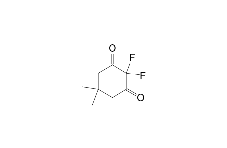 2,2-bis(fluoro)-5,5-dimethyl-cyclohexane-1,3-dione
