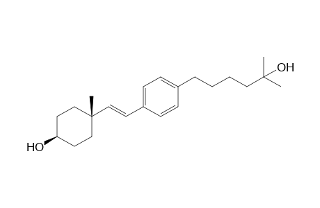 [1.beta.(E)-,4.beta.]-4-[2-(4-Hydroxy-1-methylcyclohexyl)ethenyl]-.alpha.,.alpha.-dimethylbenzenepentanol