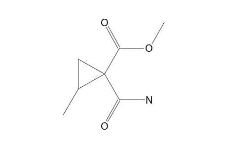 1-CARBAMOYL-2-METHYLCYCLOPROPANECARBOXYLIC ACID, METHYL ESTER