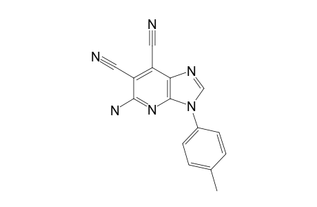 5-amino-3-(4-methylphenyl)imidazo[4,5-e]pyridine-6,7-dicarbonitrile