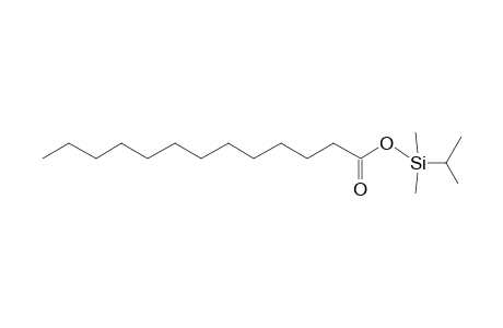 Tridecanoic acid, dimethyl(isopropyl)silyl ester