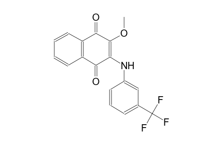 2-methoxy-3-[3-(trifluoromethyl)anilino]naphthoquinone