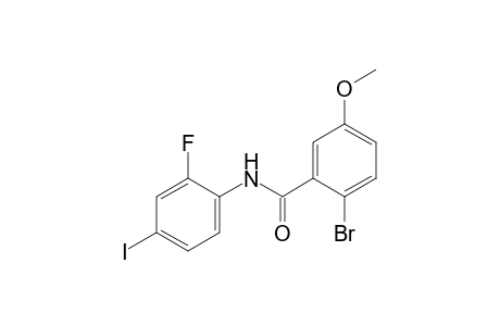 6-bromo-2'-fluoro-4'-iodo-m-anisanilide