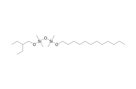 Silane, dimethyl(dimethyl(2-ethylbutoxy)silyloxy)dodecyloxy-