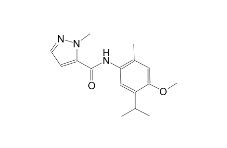 N-(5-isopropyl-4-methoxy-2-methylphenyl)-1-methyl-1H-pyrazole-5-carboxamide