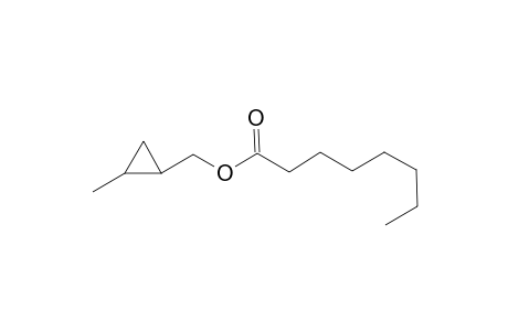 (2-methylcyclopropyl)methyl octanoate