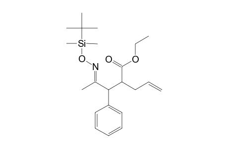 4-[DIMETHYL-(1,1DIMETHYLETHYL)]-SILYLOXYIMINO-2-(3-PROPENYL)-3-PHENYL-PENTANOIC-ACID-ETHYLESTER