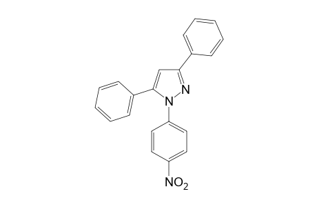 3,5-diphenyl-1-(p-nitrophenyl)pyrazole