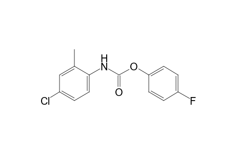 4-chloro-2-methylcarbanilic acid, p-fluorophenyl ester