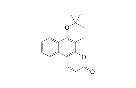 2,2-Dimethyl-3,4-dihydro-2H-benzo[f]pyrano[2,3-h]chromene-6-one