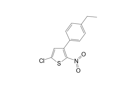 5-chloro-3-(4-ethylphenyl)-2-nitrothiophene