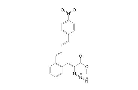 Methyl .alpha.-azido-2-[4'-(4"-nitrophenyl)buta-1',3'-dienyl)cinnamate