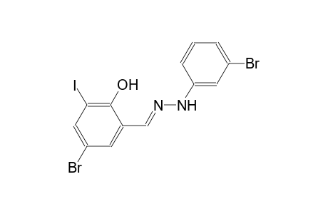 5-bromo-2-hydroxy-3-iodobenzaldehyde (3-bromophenyl)hydrazone