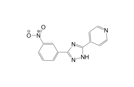 pyridine, 4-[3-(3-nitrophenyl)-1H-1,2,4-triazol-5-yl]-