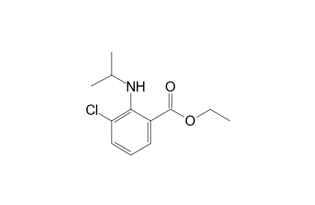 Ethyl 3-chloro-2-(isopropylamino)benzoate