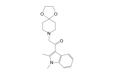 1-(1,2-dimethyl-1H-indol-3-yl)-2-(1,4-dioxa-8-azaspiro[4.5]dec-8-yl)ethanone
