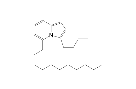 3-Butyl-5-undecylindolizine