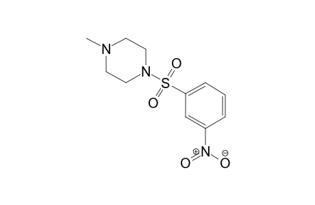 Piperazine, 1-methyl-4-[(3-nitrophenyl)sulfonyl]-