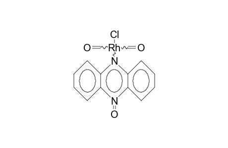 Dicarbonyl-chloro-(phenazine N-oxide)-rhodium