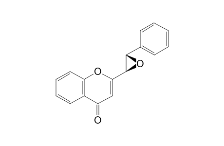 2-[(2R,3S)-3-phenyl-2-oxiranyl]-1-benzopyran-4-one