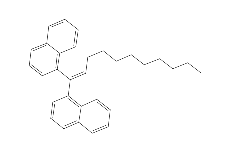 Naphthalene, 1,1'-(1-undecenylidene)bis-