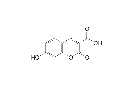 7-hydroxy-2-oxo-2H-1-benzopyran-3-carboxylic acid