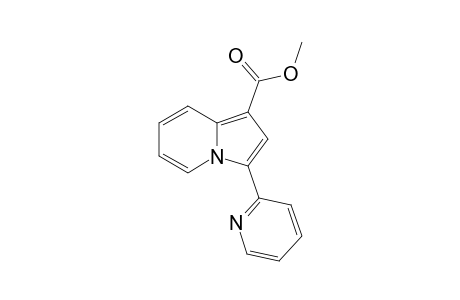 3-Pyridin-2-yl indolizine-1-carboxylic acid methyl ester
