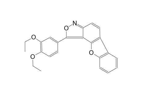 benzofuro[2,3-e][2,1]benzisoxazole, 1-(3,4-diethoxyphenyl)-