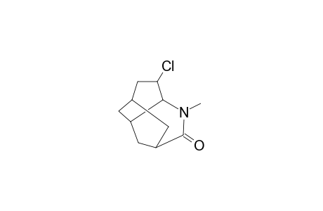 anti-5-Chloro-3-methyl-3-azahomoadamantan-2-one