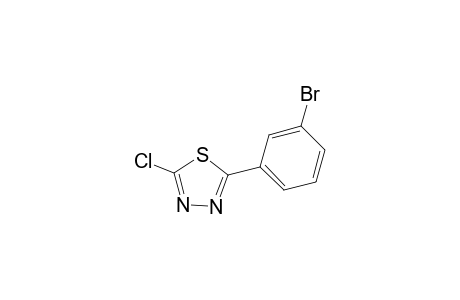 2-(3-bromophenyl)-5-chloro-1,3,4-thiadiazole