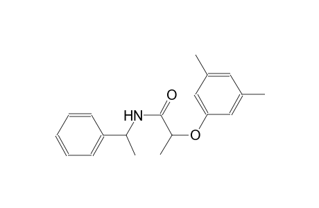 2-(3,5-dimethylphenoxy)-N-(1-phenylethyl)propanamide