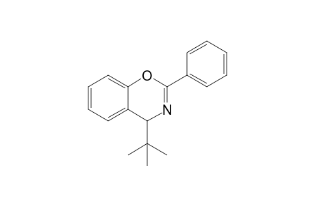 4-(t-Butyl)-2-phenyl-4H-1,3-benzoxazine